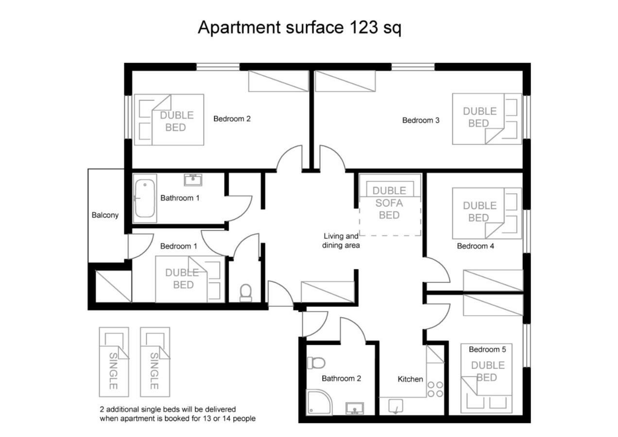 Modern Apartments คราคูฟ ภายนอก รูปภาพ